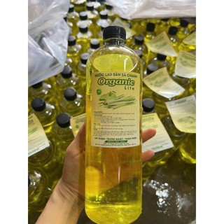 COMBO 5 Chai Nước Lau Sàn Tinh Dầu Sả Chanh 100% Organic Sạch Khuẩn Thơm Mát Tự Nhiên Chai 1000mL (hàng tốt)