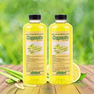 COMBO 5 Chai Nước Lau Sàn Tinh Dầu Sả Chanh 100% Organic Sạch Khuẩn Thơm Mát Tự Nhiên Chai 1000mL (hàng tốt)