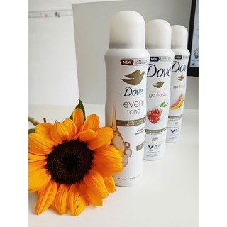 Xịt Khử Mùi Body DOVE 150ML