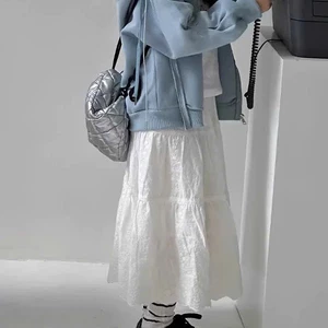 Chân Váy Maxi bé gái Vải Thô, Chân Váy Xòe Tầng Dịu Dàng cho mẹ và bé diện đi biển du lịch,chân váy đôi mẹ bé 13-55kg