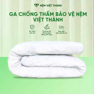 Ga Chống Thấm Việt Thành Cao Cấp, Tấm Lót Chống Thấm Nước Bảo Vệ Nệm, Bền Bỉ, Mềm Mại, Thoáng Khí.