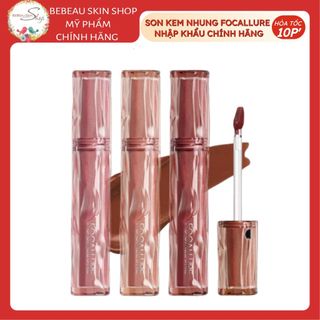 Son Kem Nhung Lì Focallure Airy Velvet Lipcream FAL15 Nhập Khẩu Chính Hãng - Bebeau