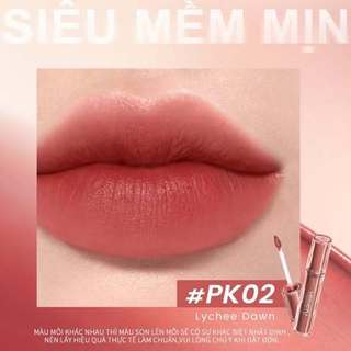 Son Kem Nhung Lì Focallure Airy Velvet Lipcream FAL15 Nhập Khẩu Chính Hãng - Bebeau