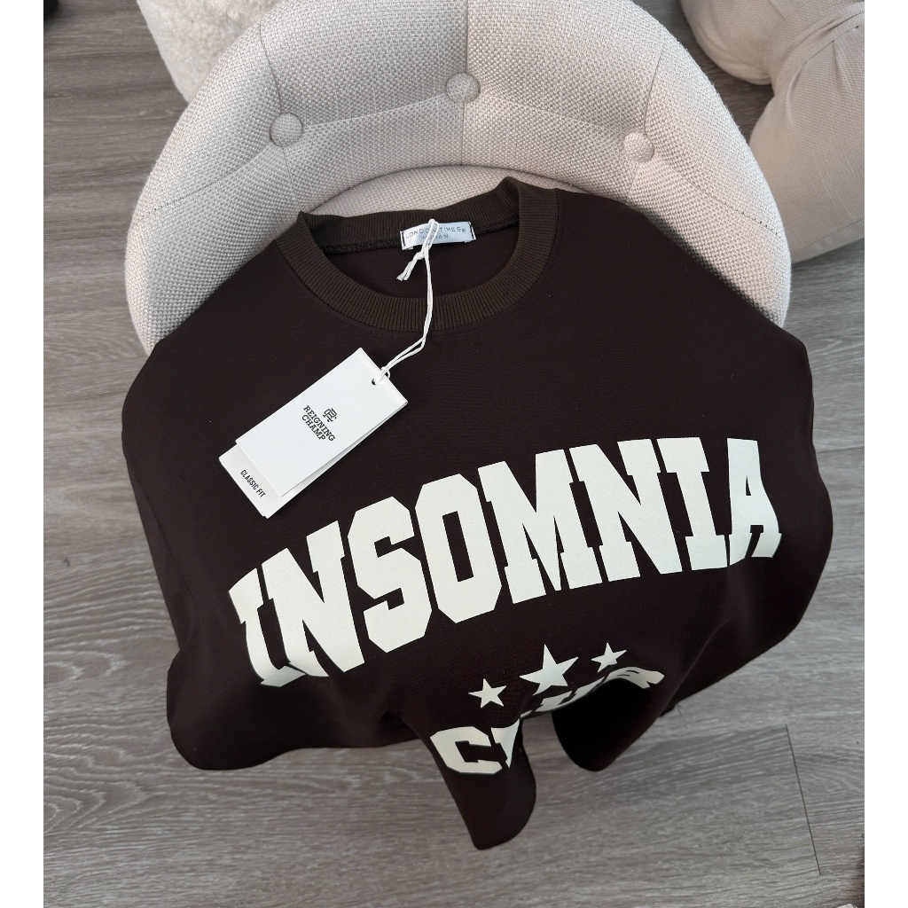 Áo phông unisex INSOMNIA CLUB siêu hottrend - hình in sắc nét- Thiết kế phù hợp cho cả nam nữ