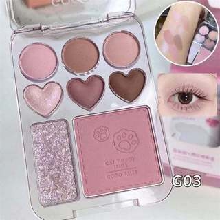 Bảng phấn 8 ô màu GOGO TALES Stick Sweet Heart Eyeshadow Palette Gogotales G03