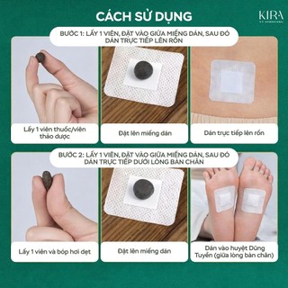 Miếng dán rốn ngải cứu chiết xuất thực vật giúp giữ ấm, bài hàn thải độc tố cao cấp