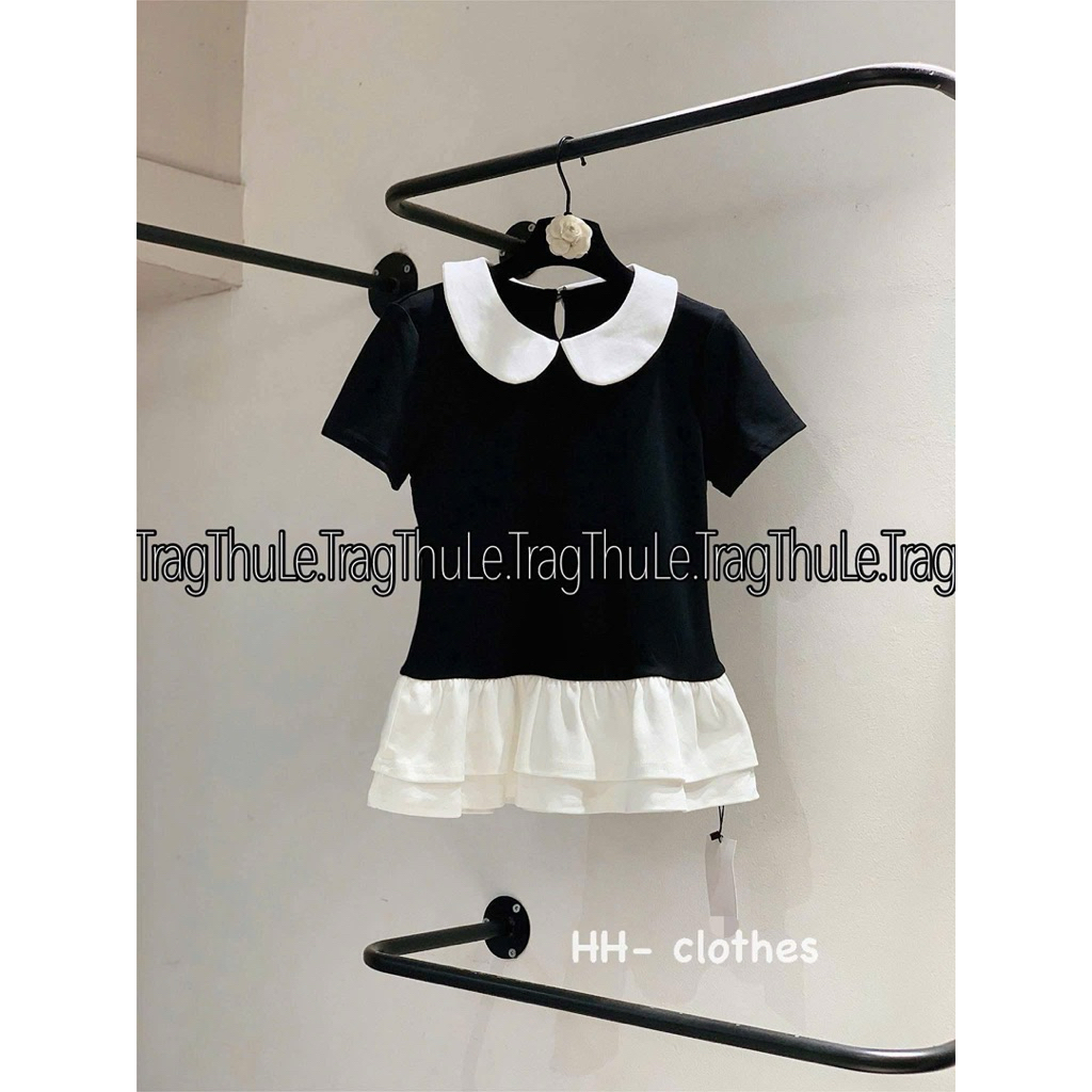 [𝐒𝐮𝐙𝐲] Áo Thun Bèo Cổ Sen #6988 QCCC (48-54kg)