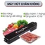 Máy hút chân không thực phẩm kèm hàn miệng túi vacuum sealer(tặng kèm 10 túi)