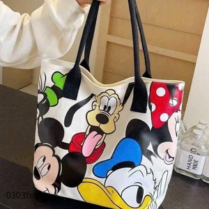 túi đeo vai họa tiết chuột micky.túi đeo vaikích thước lớn