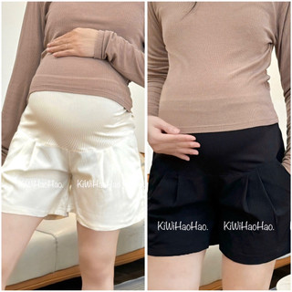 QUẦN BẦU ĐÙI (SOOC) Đũi Nhăn Bụng Đáp Có Chun Chỉnh ( M . L . XL . XXL ) 2 Màu ĐEN - BE 💥Freeship💥