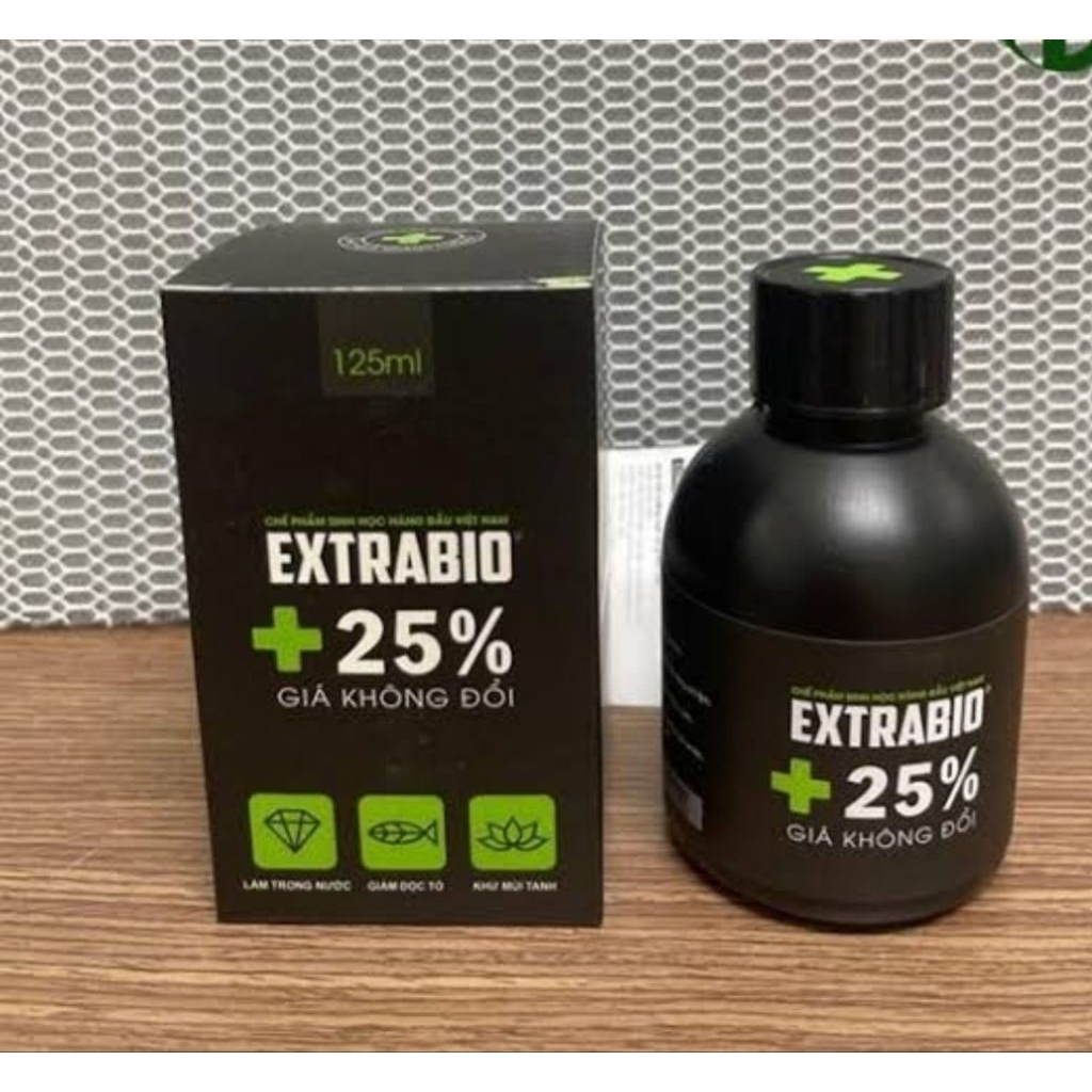 Men Vi Sinh Extra Bio (Dạng Nước) Cao Cấp Cho Hồ Cá Cảnh, Thuỷ Sinh. [EXTRA BIO]