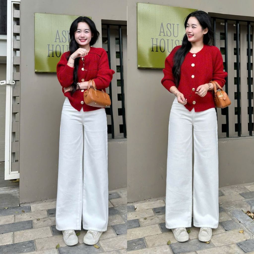 Quần Jeans Bò Ống Suông Joolate Quần Jean Bò Màu Trắng Ống Suông Basic Form Rộng Hot Trend Ulzzang Cá Tính