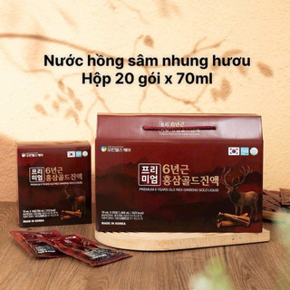 [HÀNG MỚI VỀ] Nước Hồng Sâm Nhung Hươu Hàn Quốc 6 năm tuổi