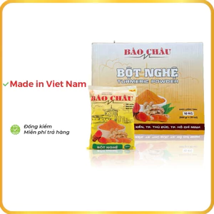 10kg Bột Nghệ/ Bột Cà Ri Nghệ Bảo Châu sạch loại 1 nguyên chất gia vị nấu cà ri, bánh xèo, kho cá, lươn, ếch túi
