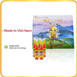 Mật ong nguyên chất Tây Bắc 650ml thùng 20 chai