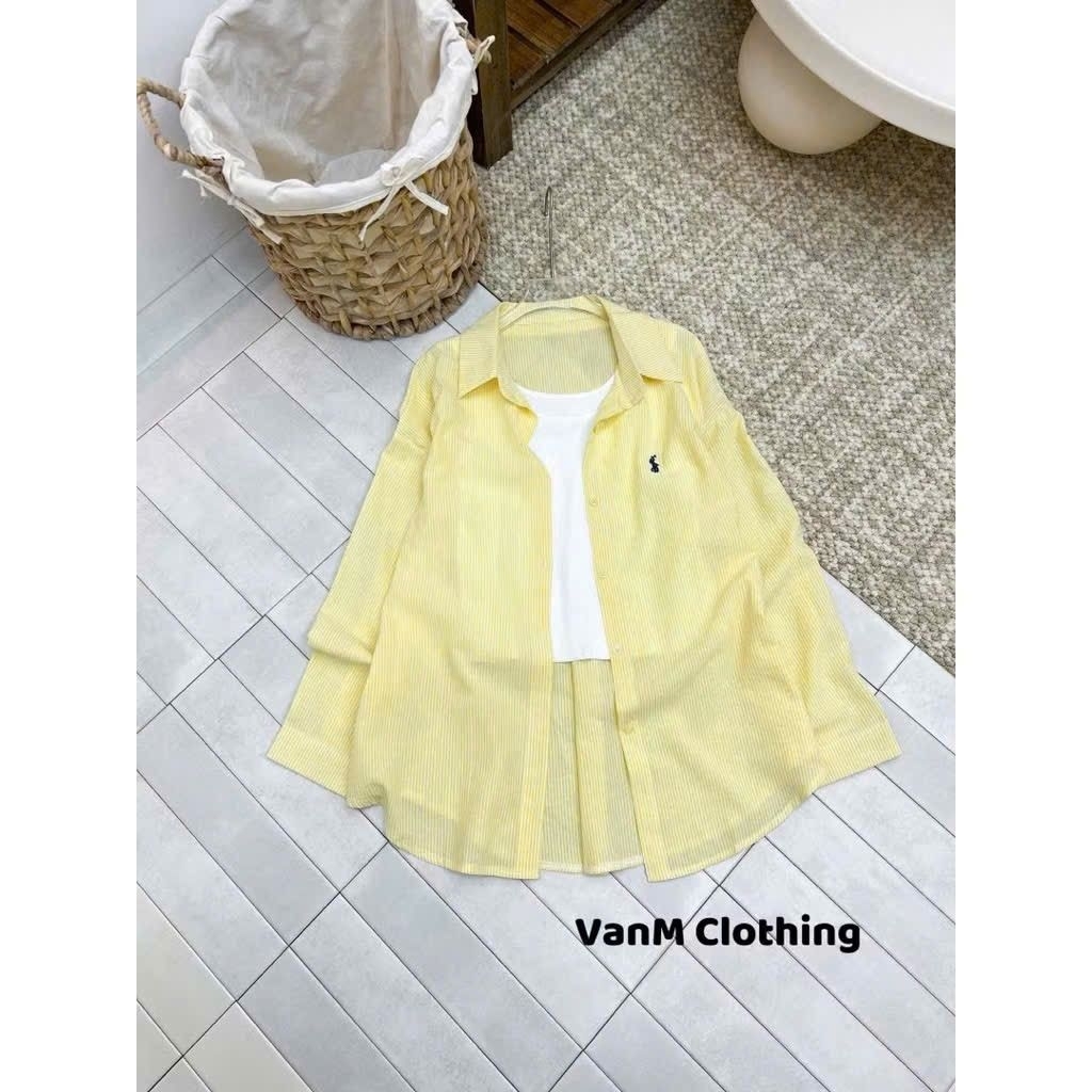 [𝑯𝒂 𝑨𝒏𝒉] Sét Áo Kẻ Ngựa QCL1