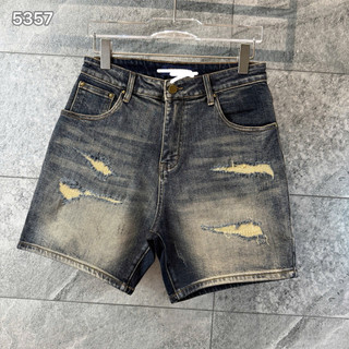 Quần short jean nam rách wash đậm phong cách bụi bặm cá tính