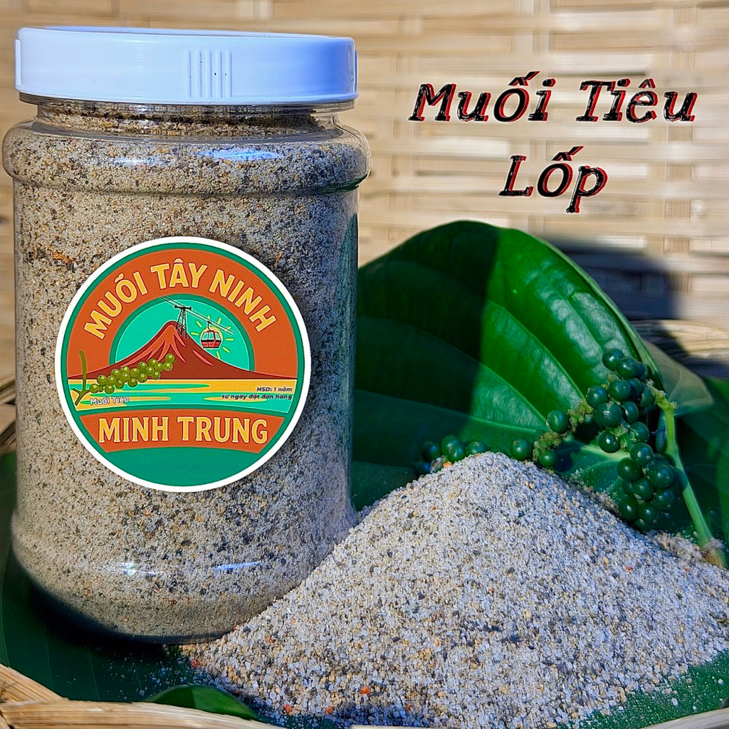 Muối Tiêu Lốp - Muối Tây Ninh Minh Trung