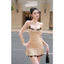 Đầm body 2 dây đi tiệc phối ren sang chảnh tôn dáng d57