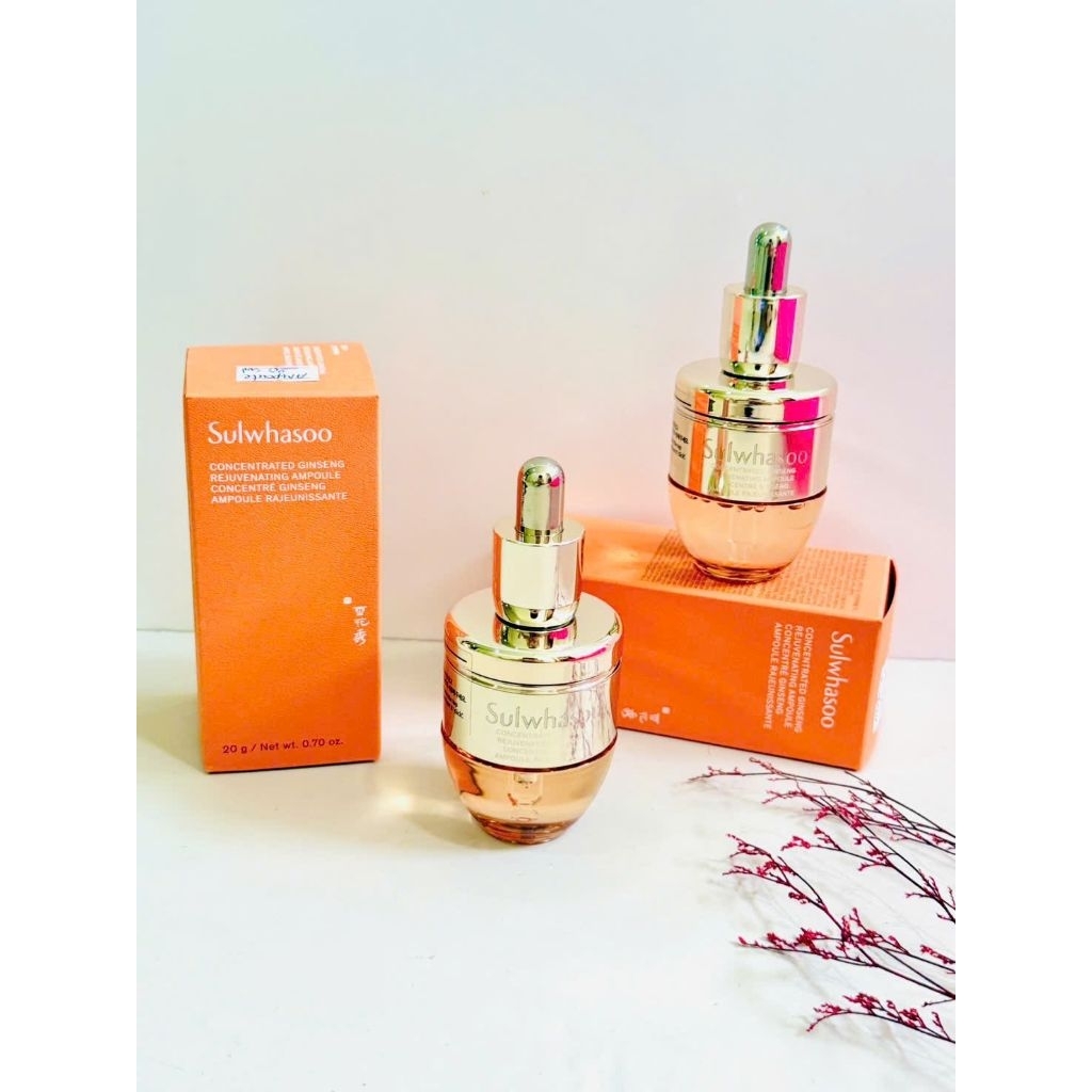 Tinh chất nhân sâm sulwhasoo phục hồi giải cứu làn da tức thì Concentrated Ginseng Rescue Ampoule 20g