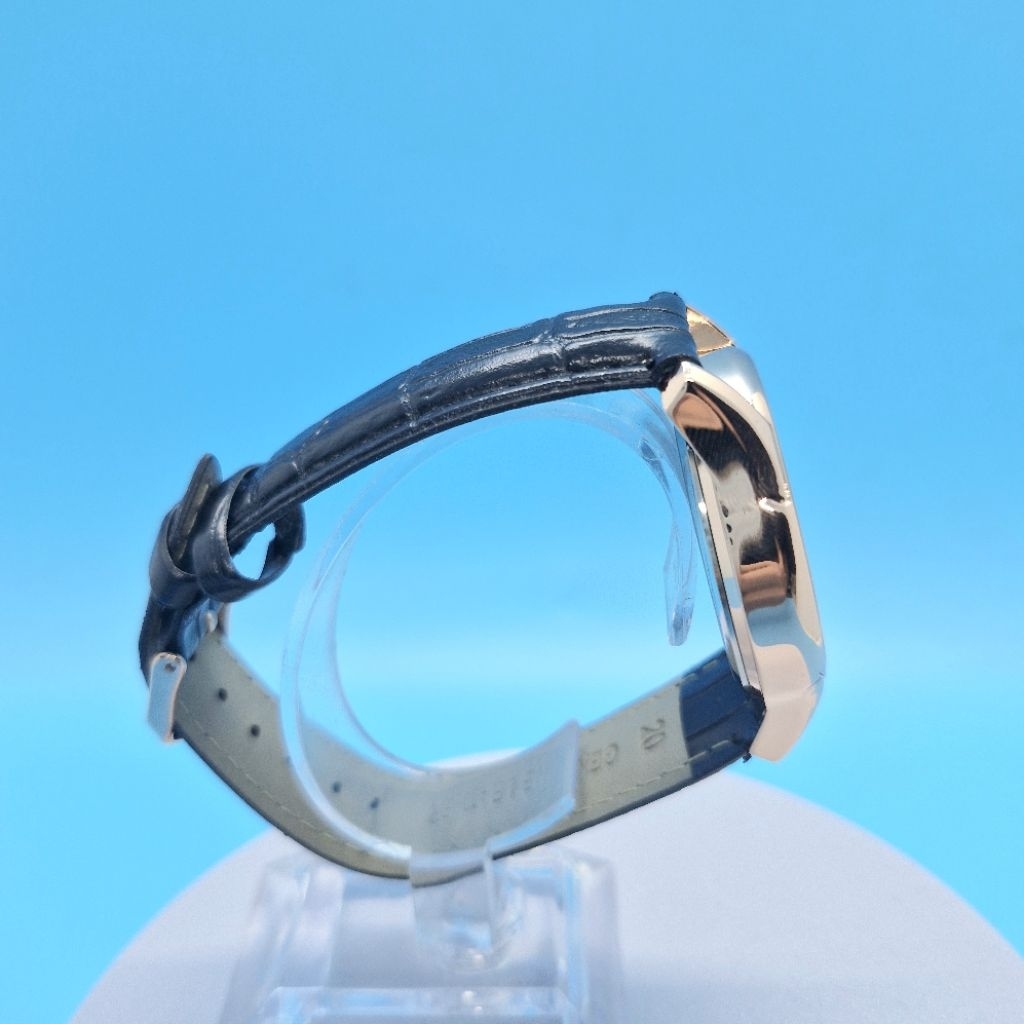 Đồng hồ Nam dây da đen. Máy pin nhật siêu bền. Size mặt 40mm, có chống nước | BigBuy360 - bigbuy360.vn