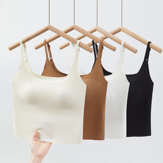 Áo Bra Nữ Su Gân Tăm 2 Dây Quyến Rũ Mút Vừa Êm Ái, Áo Croptop Mềm Thoáng Tôn Dáng King Shop B-6683