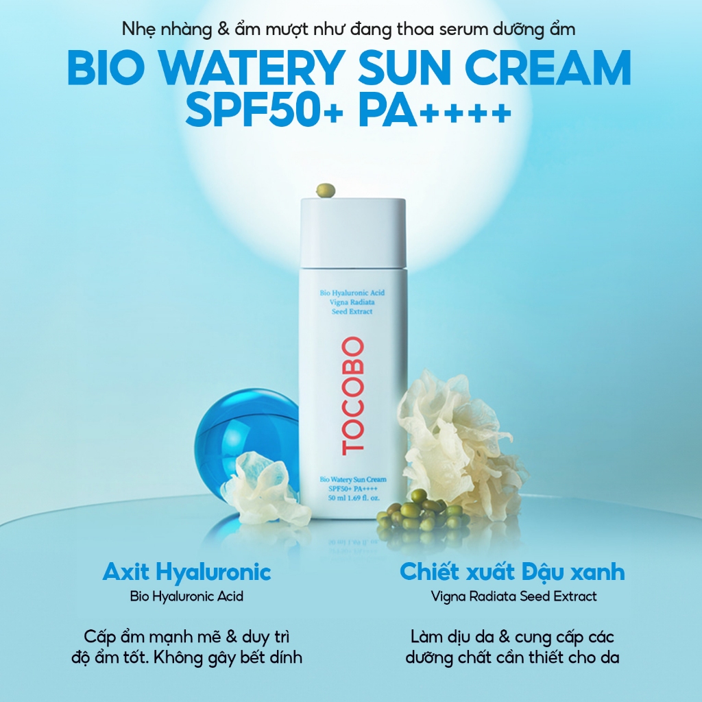 [DATE 6.2027] [Minisize] Bộ đôi kem chống nắng TOCOBO Sun Care Mini Duo