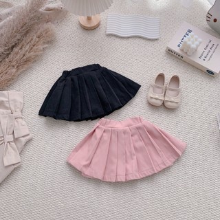 Quần áo trẻ em, Chân váy xếp ly nhiều màu bé gái 9-26kg CV003 Tiểu Yến KID