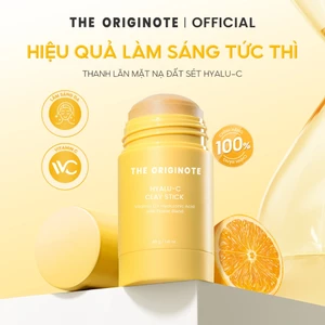 Thanh Lăn Mặt Nạ Đất Sét Dưỡng Trắng Da Hyalu-C The Originote Làm Săn Chắc Dan Kiểm Soát Dầu Vitamin C Clay Mask Stick