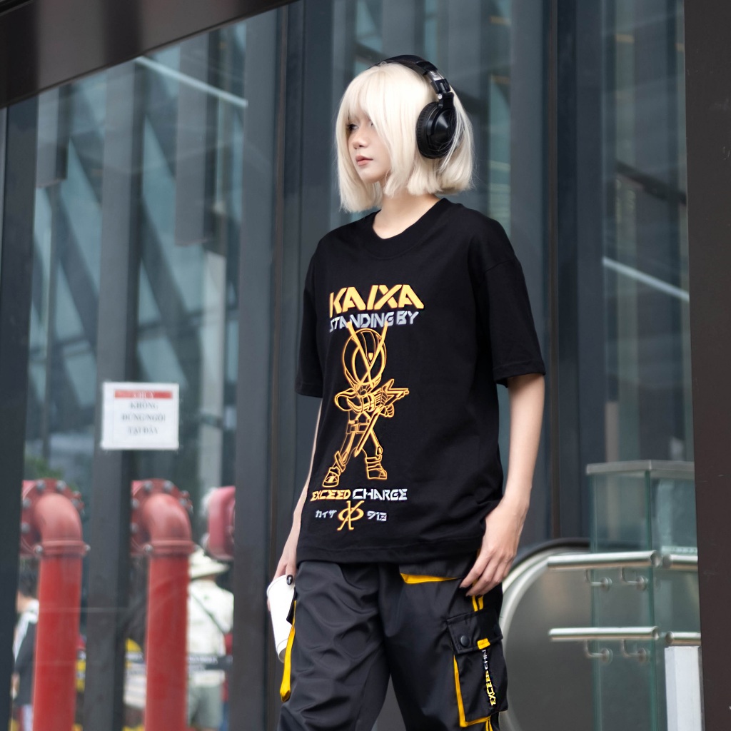 Áo Thun Rider Kaixa Nam Nữ Unisex Form Rộng Oversized