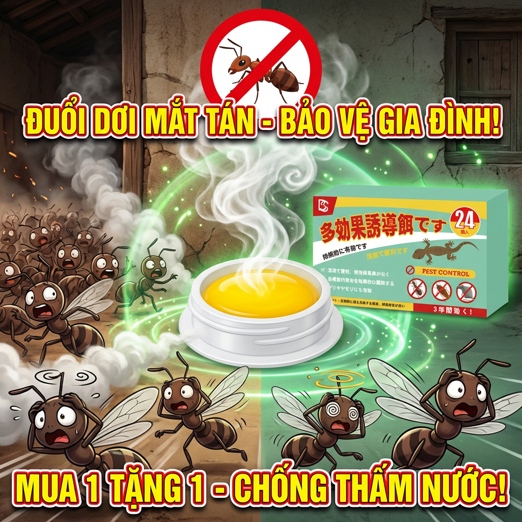✅🐜 Diệt tổ mối 100% hiệu quả🐜✅huốc diệt mối mồi diệt mối gel diệt mối 24 viên dễ sử dụng chỉ cần đặt vào vị trí