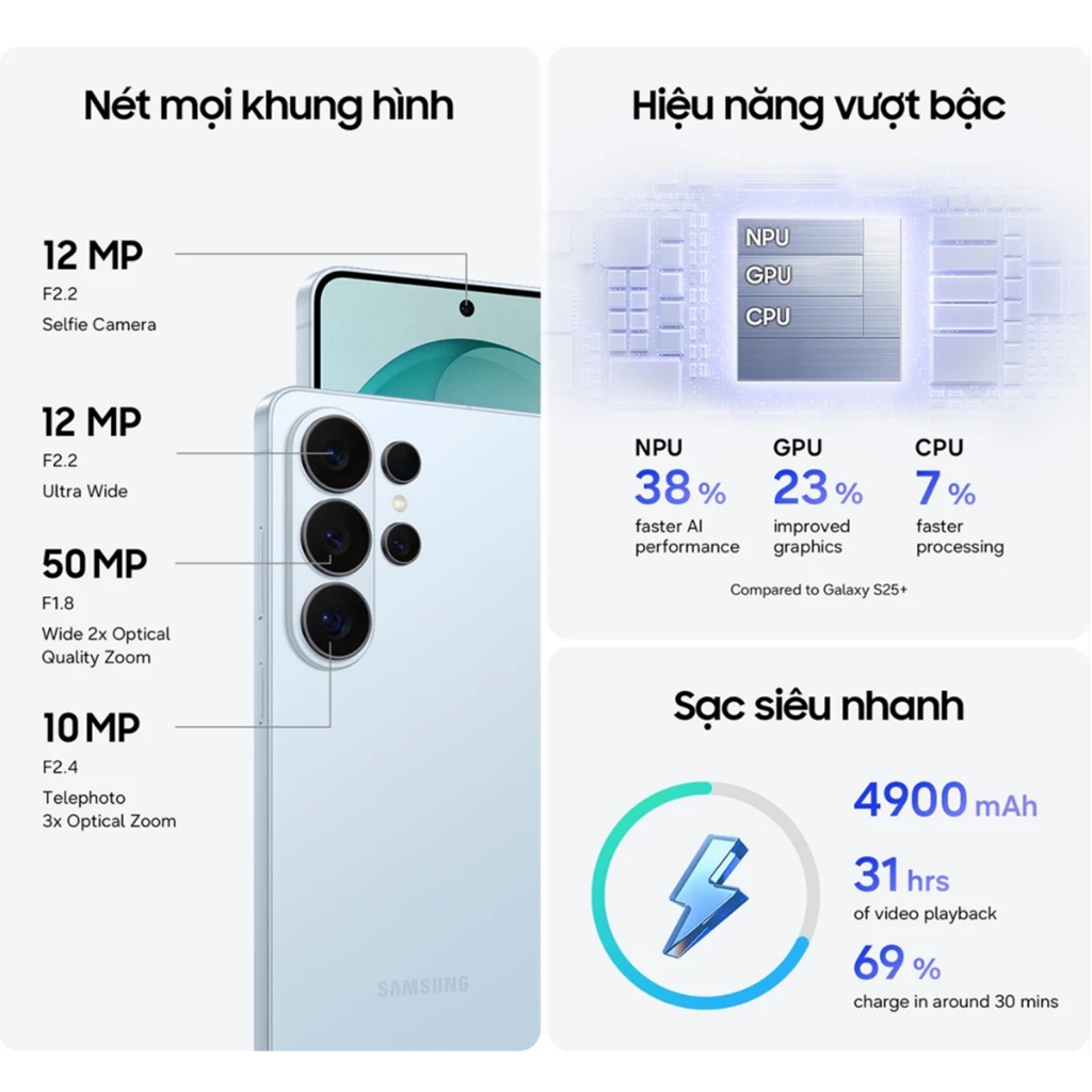 Điện Thoại Samsung Galaxy S26 12GB/256GB Chính Hãng | BigBuy360 - bigbuy360.vn