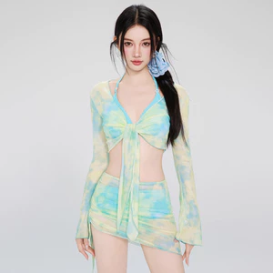Bikini nữ 4 món cao cấp, đồ bơi tách rời sexy tinh tế, trang phục đi biển – suối nước nóng – nghỉ dưỡng