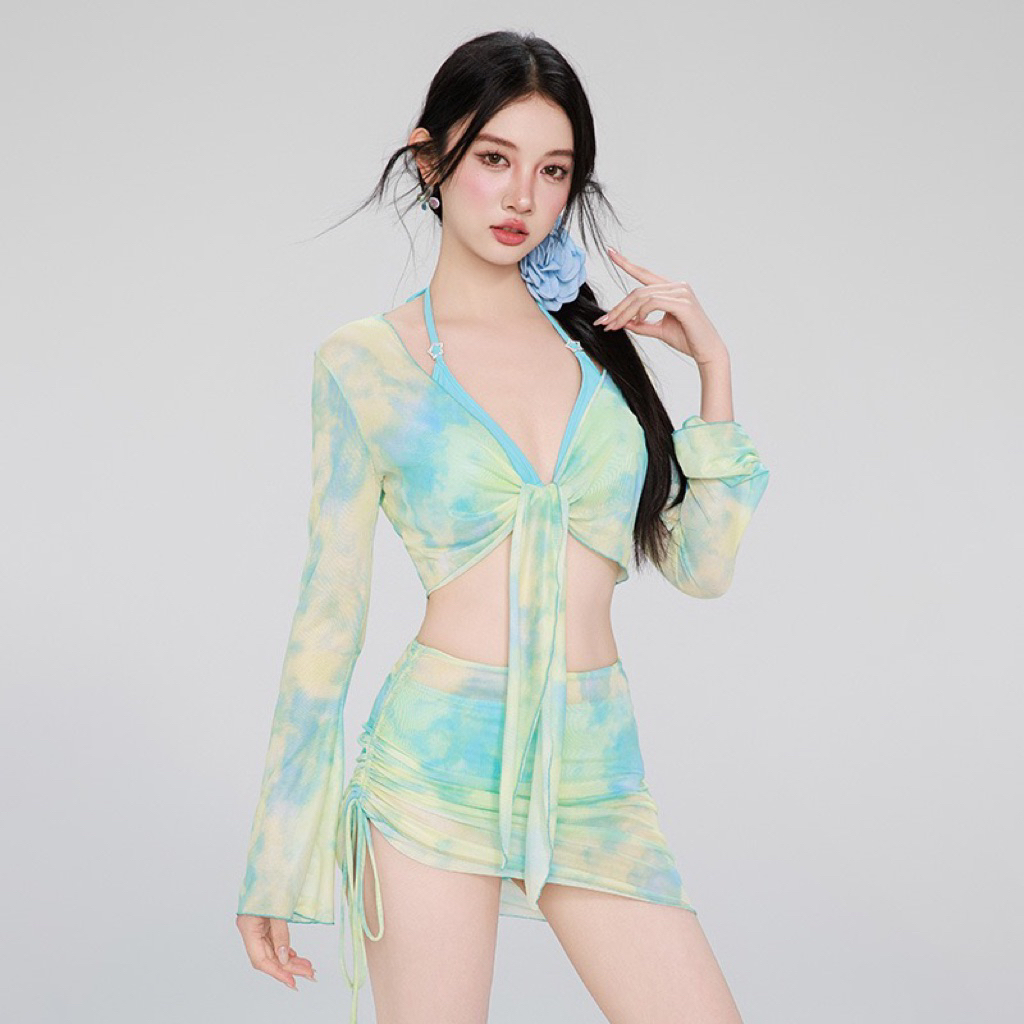 Bikini nữ 4 món cao cấp, đồ bơi tách rời sexy tinh tế, trang phục đi biển – suối nước nóng – nghỉ dưỡng