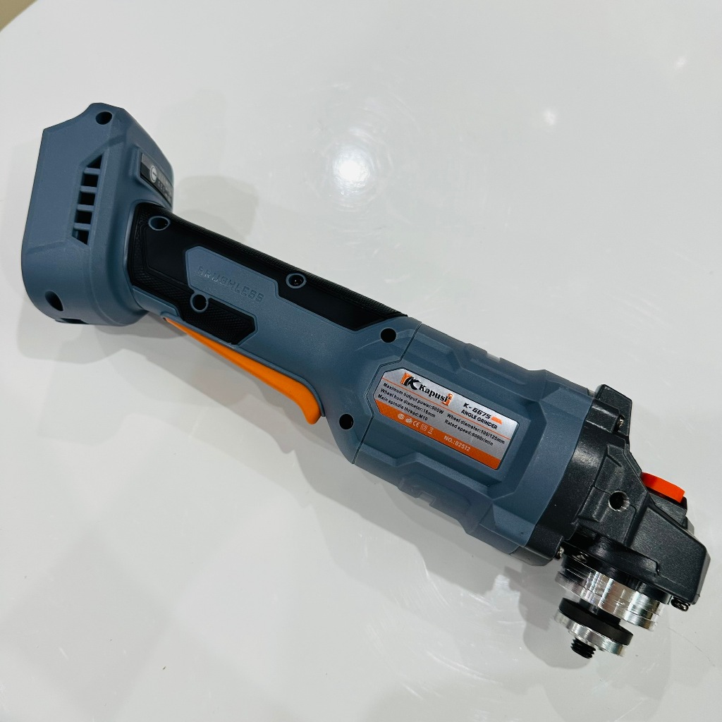 Thân Máy Mài Góc Pin KAPUSI K-6675 21V Công Suất 900W Động Cơ Không Chổi Than