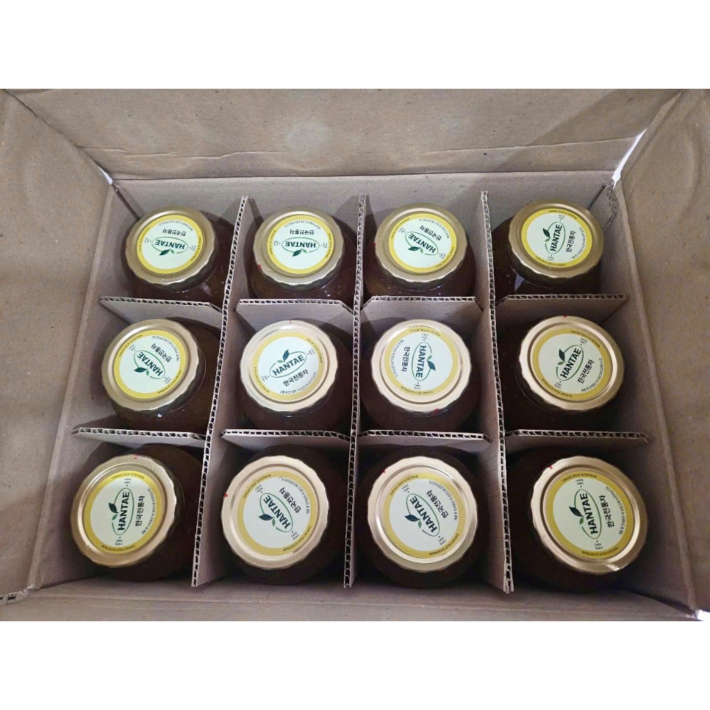 1 Thùng trà bưởi mật ong Hantae ( 1kg x 12 lọ/ thùng)