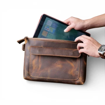 Women's Genuine Leather Clutch