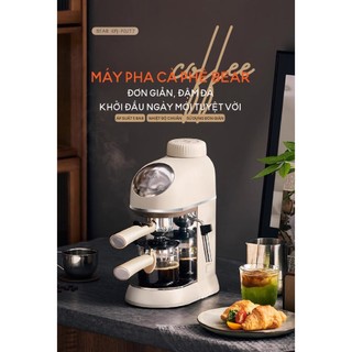Máy pha cà phê espresso gia đình tự động Bear CFM-025RU, 5 Bar, 800W, Tạo bọt sữa, Bảo Hành 18 Tháng