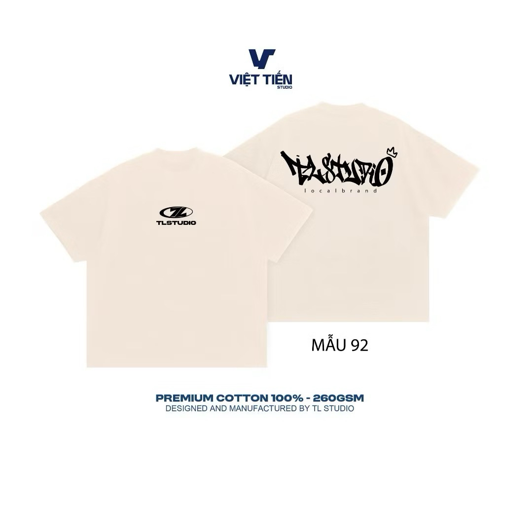 Áo thun cotton - cotton 100% - gsm 260 (M4)