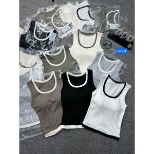 Áo ba lỗ viền 6613# Hàng QC có túi móc sịn sò.free size