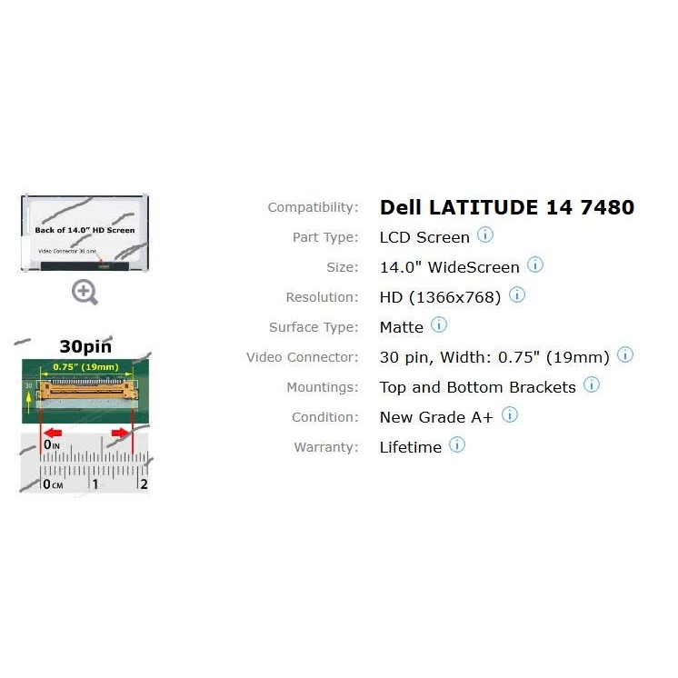 Cresta Tête de filet d´atterrissage Blackthrone Ghost L Wide| Waveinn