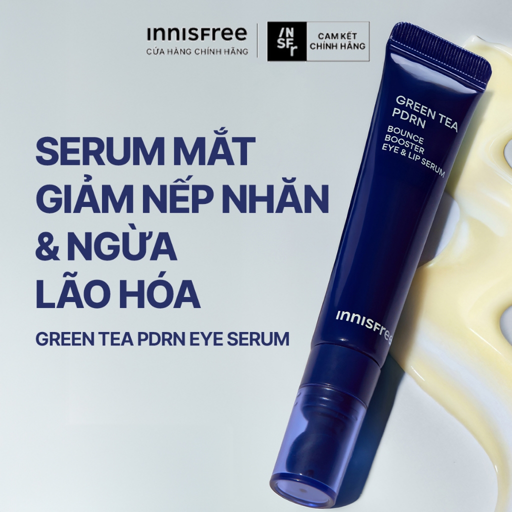 Serum Mắt Giảm Nếp Nhăn & Ngừa Lão Hóa INNISFREE GREEN TEA PDRN EYES SERUM
