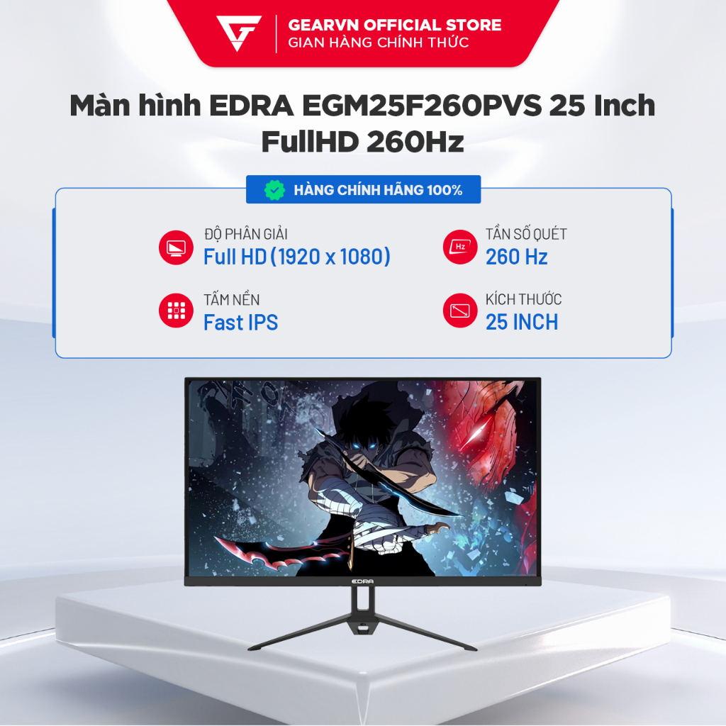 Màn hình gaming E-DRA EGM25F260PVS
