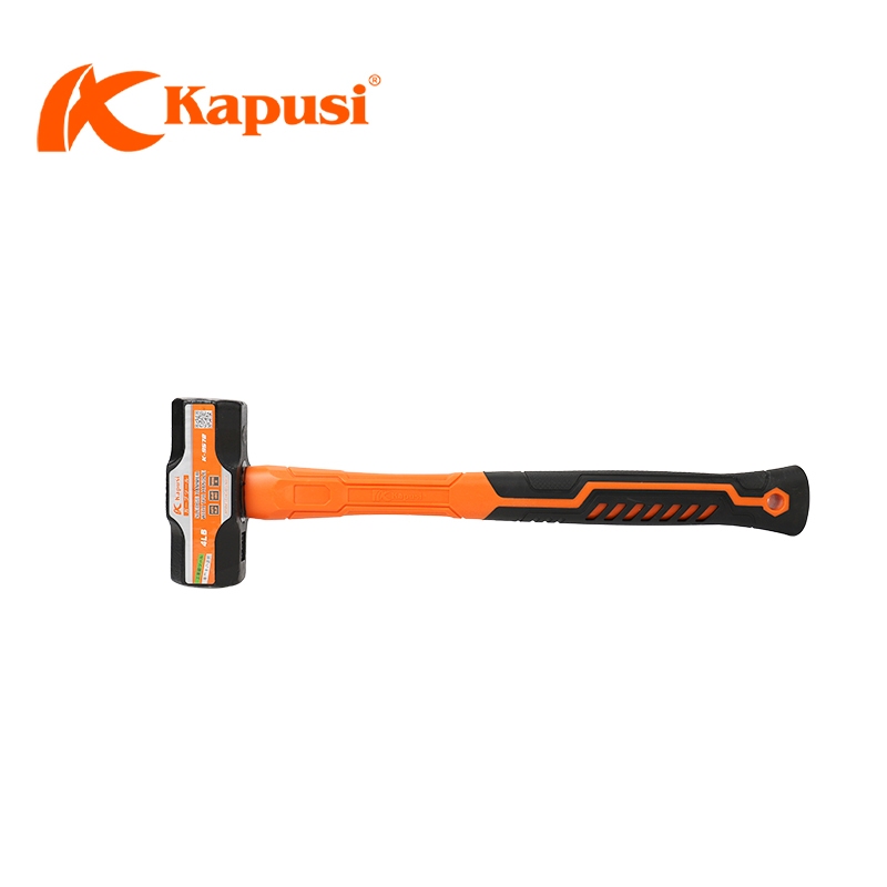 BÚA TẠ 2 ĐẦU LỤC GIÁC KAPUSI JAPAN 0.9 - 1.4 - 1.8Kg thép Carbon cứng, tay nhựa bọc cao su