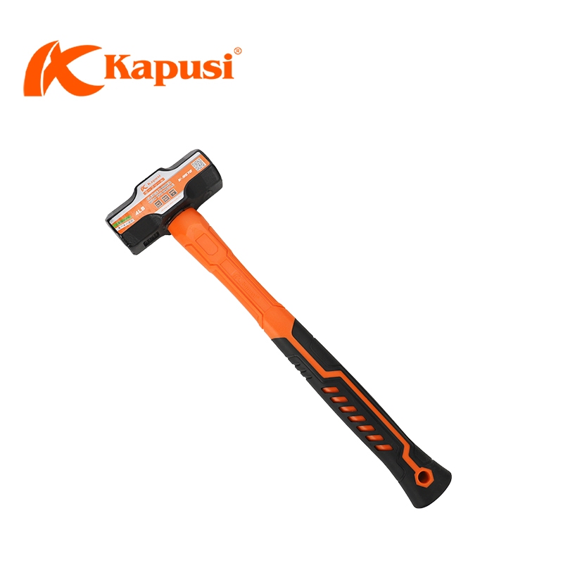 BÚA TẠ 2 ĐẦU LỤC GIÁC KAPUSI JAPAN 0.9 - 1.4 - 1.8Kg thép Carbon cứng, tay nhựa bọc cao su