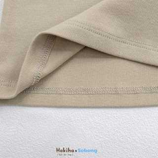 Áo thun cộc tay cotton cho bé trai, bé gái Hokiha vải cotton bozip mềm mại, thoáng mát size 8-17kg A26