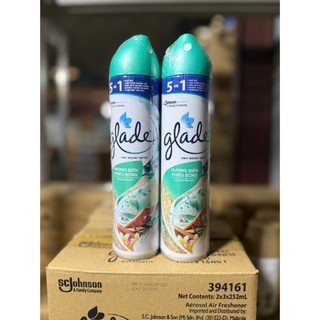 Combo 2 Chai Xịt Thơm Phòng Glade Hương Biền Phiêu Bòng 280ml