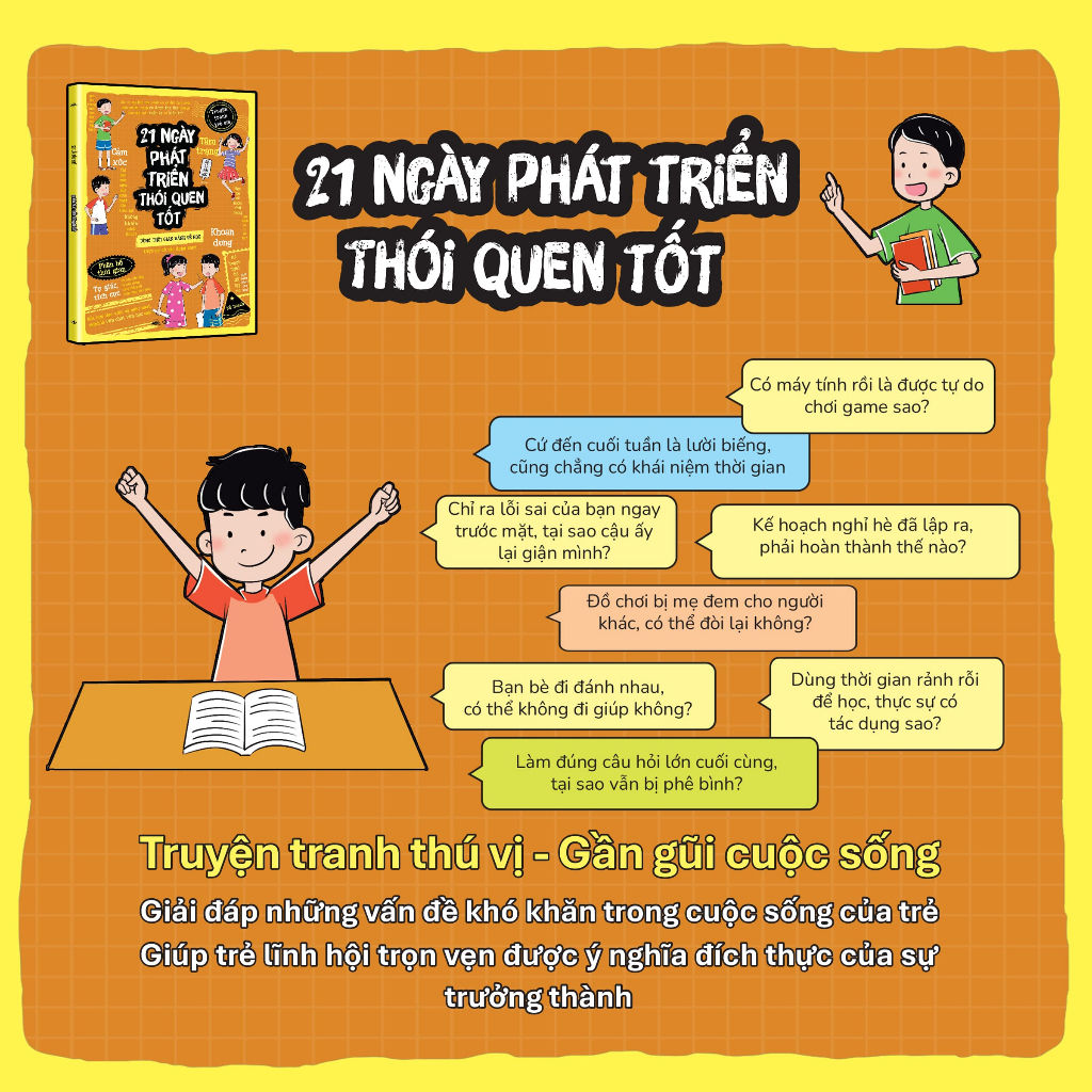 Sách - 21 Ngày Phát Triển Thói Quen Tốt - Tiên Phong Books