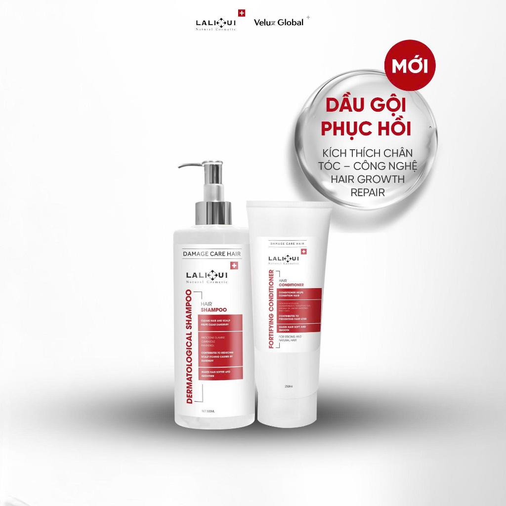 CẶP DẦU GỘI CẤY TÓC LALIHUI HỖ TRỢ GIẢM RỤNG TÓC,GIẢM GÀU VÀ GIẢM NẤM DA ĐẦU