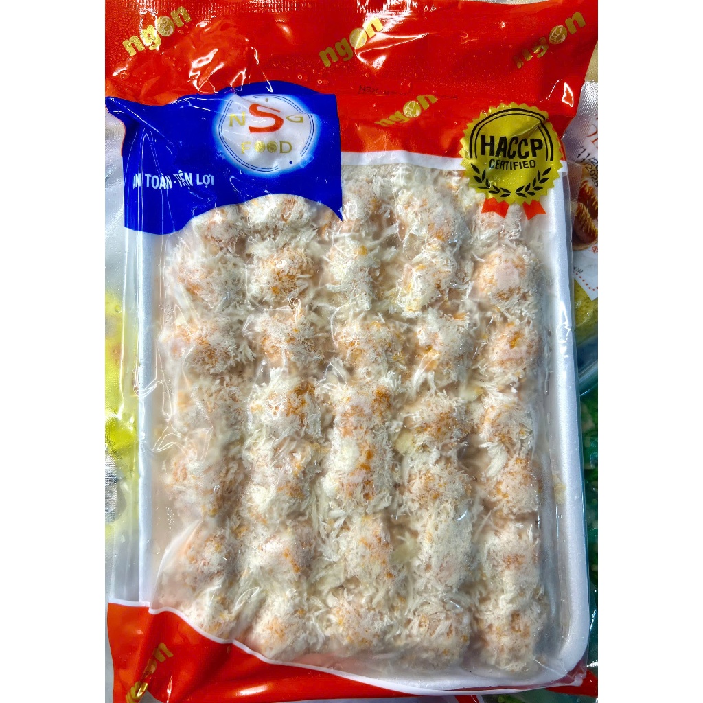 Hải Sản sốt mayonaise Ôngon_Ngon ngất ngây/ khay 450g ( Cốm đỏ NSG ngon)